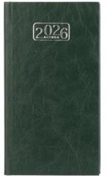 Victoria Office Zsebnaptár, álló elrendezésű, VICTORIA OFFICE Chrono , zöld (2027 évi) (27X035X-C04) - papir25