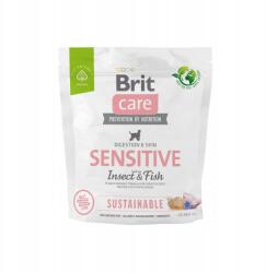 Brit Care Sensitive száraz Kutyaeledel kutyáknak Rovar&Hal Rovarok és Hal 1kg