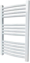 WENTOREX Arcos Central 500/800 vízteres, ívelt törölközőszárító radiátor (fehér - 500 mm) (386561AR50008W) - latvanykandallo