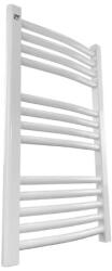 WENTOREX Arcos Central 400/700 vízteres, ívelt törölközőszárító radiátor (fehér - 400 mm) (386561AR40007W) - latvanykandallo