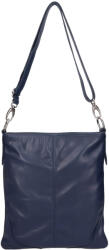 Italia Geantă de mână tip crossbody din piele Italia Pia - albastru