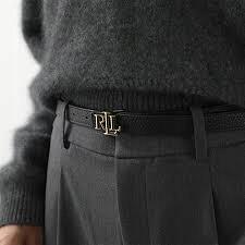 Lauren Ralph Lauren Öv Női Nadrághoz Bőr Fekete S (412912038)