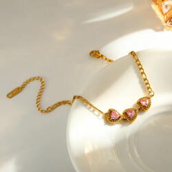 KÁRPÁTHY ékszer Sweetheart Sparkle aranyozott karkötő