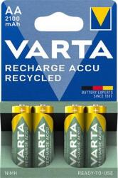 VARTA Tölthető elem, AA, ceruza, újrahasznosított, 4x2100 mAh, VARTA