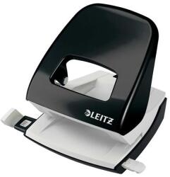 Leitz Lyukasztó, kétlyukú, 30 lap, LEITZ ˝Nexxt Wow˝, fekete