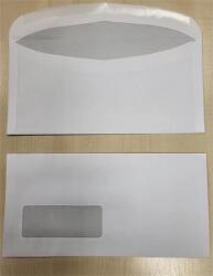  Boríték, C6/C5, enyvezett, bal ablakos (35*90) KF