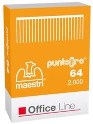 PRIMULA Tűzőkapocs, 6/4, PRIMULA Punto Oro 64, arany
