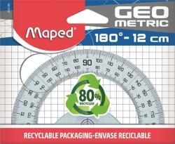 Maped Szögmérő, műanyag, 180°, MAPED ˝Geometric˝