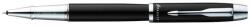 Parker Rollertoll, 0, 5 mm, ezüst színű klip, fekete tolltest, PARKER ˝IM Royal˝, fekete