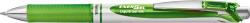 Pentel Zseléstoll, 035 mm, nyomógombos, PENTEL ˝EnerGel BL77˝, világoszöld