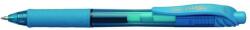 Pentel Zseléstoll, 0, 35 mm, nyomógombos, PENTEL ˝EnerGelX BL107˝, világoskék