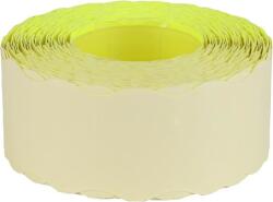 Árazószalag, 25x16 FLUO citrom