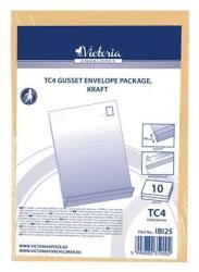 Victoria Paper Redős-talpas tasak csomag, TC4, szilikonos, 40 mm talp, VICTORIA PAPER, barna kraft - innoreal
