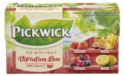 Pickwick Fekete tea, 20x1, 5 g, PICKWICK ˝Variációk Piros˝, eper, trópusi gyümölcs, erdei gyümölcs, citrom