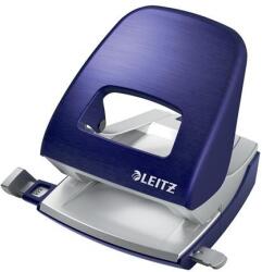 Leitz Lyukasztó, kétlyukú, 30 lap, fém, LEITZ ˝Nexxt Style, titánkék