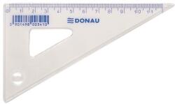 DONAU Háromszög vonalzó, műanyag, 60°, 12 cm, DONAU