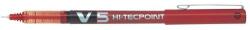 Pilot Rollertoll, 0, 3 mm, tűhegyű, kupakos, PILOT ˝Hi-Tecpoint V5˝, piros