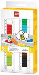 LEGO® Vonalzókészlet, 2 darabos, mini figurával, LEGO - innoreal