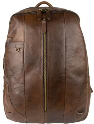 Manier Rucsac piele naturala maro cafeniu GB170