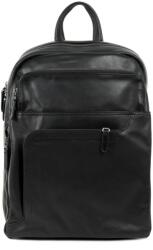 Manier Rucsac piele neagra GB191