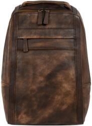 Manier Rucsac piele maro nabuc GB173