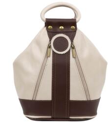 Manier Rucsac dama piele naturala bej GF1700