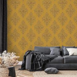 Dovido Tapéta arany vintage ornamentika - 294x270