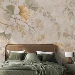 Dovido Tapéta arany ginkgolevelek glamour stílusban - 539x363