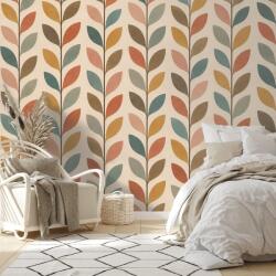 Dovido Tapet frunze colorate în stil scandinav - 539x363