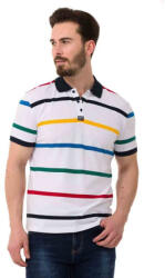 CIPO&BAXX Cipo & Baxx Divatos Férfi Póló Ct749 White (ct749_white_xl)