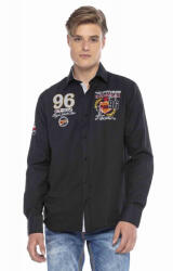 CIPO&BAXX Cipo & Baxx Divatos Férfi Ing Ch170 Black
