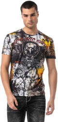 CIPO&BAXX Cipo & Baxx Divatos Férfi Póló Ct822 Black