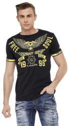 CIPO&BAXX Cipo & Baxx Divatos Férfi Póló Ct520 Black