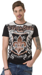CIPO&BAXX Cipo & Baxx Divatos Férfi Póló Ct691 Black