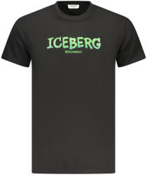 ICEBERG Férfi Rövid Ujjú Póló Fekete