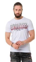 CIPO&BAXX Cipo & Baxx Divatos Férfi Póló Ct731 White