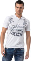 CIPO&BAXX Cipo & Baxx Divatos Férfi Póló Ct794 White (ct794_white_m)