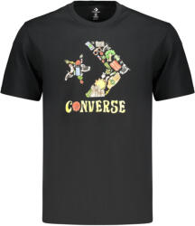 Converse férfi rövid ujjú póló, fekete - globaltrends - 13 990 Ft