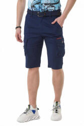 CIPO&BAXX Ck265 Navy Blue Divatos Farmer Rövidnadrág