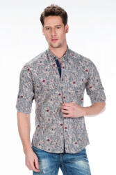 CIPO&BAXX Cipo & Baxx Divatos Férfi Ing Ch146 Grey