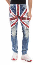 CIPO&BAXX Regular Fit Férfi Farmernadrág Cd714 Blue (cd714_blue_31_l32)