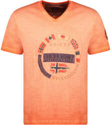 NORWAY Jarico Coral Férfi Póló 1556 (geo_n_1556_coral_l)