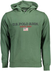 U. S. Polo Assn Us Polo Assn. Férfi Zöld Cipzáros Pulóver - globaltrends - 20 990 Ft