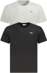 Fila Férfi Rövid Ujjú Póló Fekete - globaltrends - 10 990 Ft