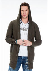CIPO&BAXX Cipo & Baxx Divatos Kardigán Cl296khaki