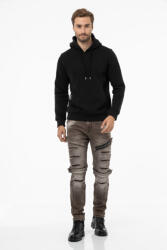 CIPO&BAXX Cipo & Baxx Férfi Pamut Pulóver Cl557 Black