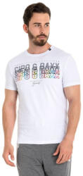 CIPO&BAXX Cipo & Baxx Divatos Férfi Póló Ct717 White