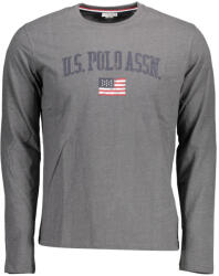 U. S. Polo Assn Us Polo Assn. Férfi Hosszú Ujjú Póló, Szürke - globaltrends - 8 990 Ft