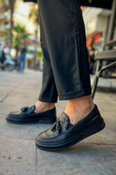 Chekich 127.01 férfi loafer cipő fekete (Chekich_127-01_40)