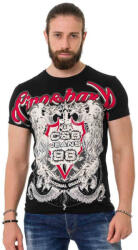 CIPO&BAXX Cipo & Baxx Divatos Férfi Póló Ct716 Black (ct716_black_s)